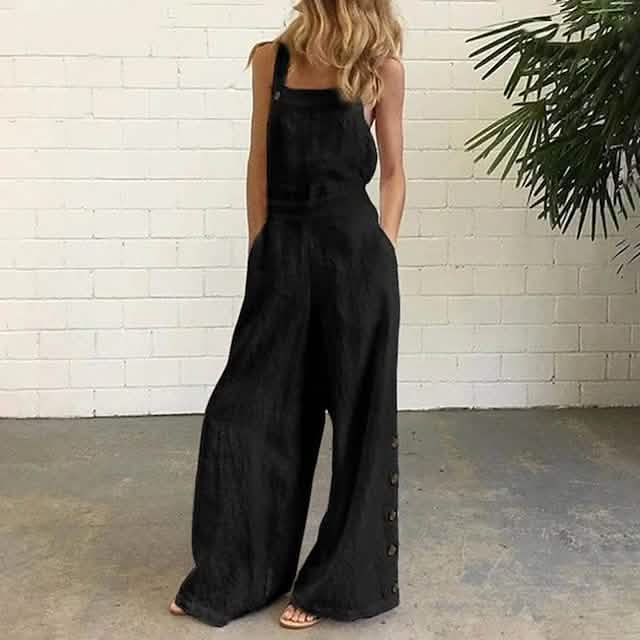 Women's Fashion Casual Loose Jumpsuit